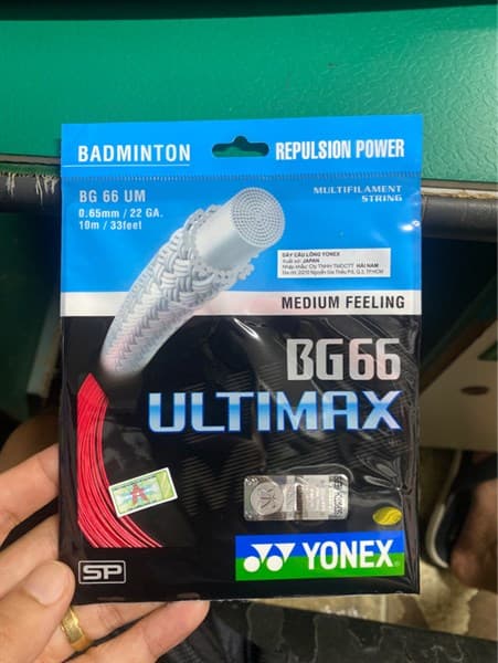 Đan vợt cước YONEX BG66 ultimax - BG 80